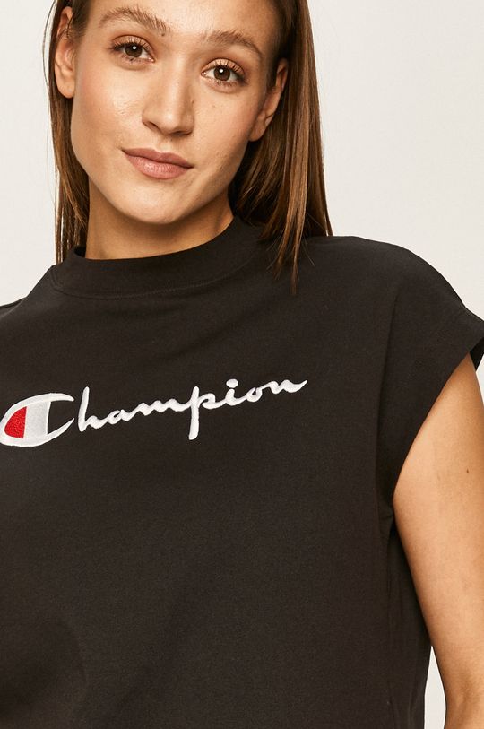 fekete Champion - T-shirt