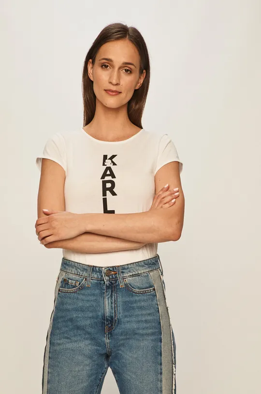 fehér Karl Lagerfeld - T-shirt Női