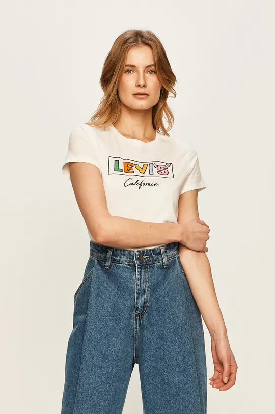 fehér Levi's - T-shirt Női