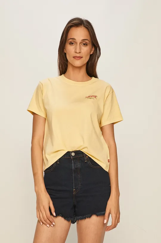 żółty Levi's - T-shirt Damski