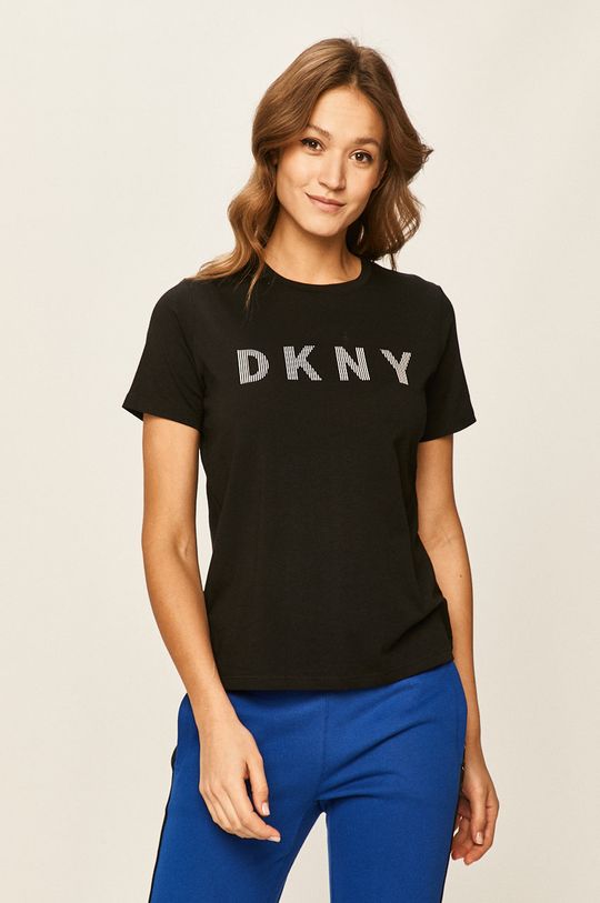czarny Dkny - T-shirt Damski