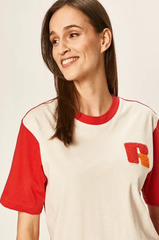 piros Russel Athletic - T-shirt