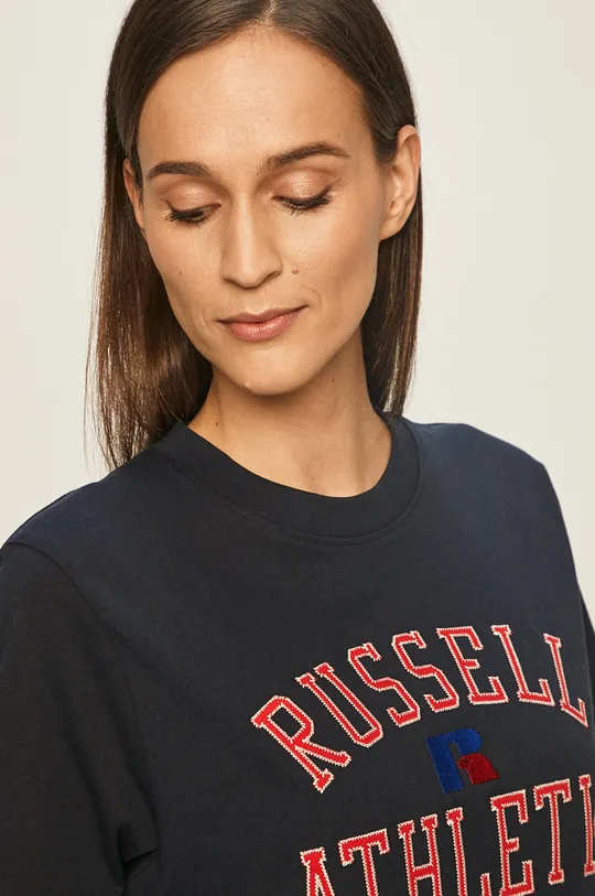 granatowy Russel Athletic - T-shirt