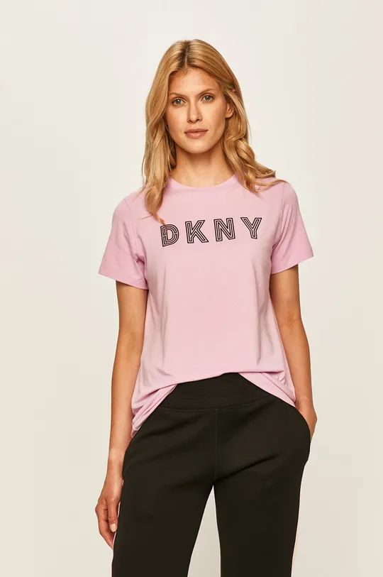 fioletowy Dkny - T-shirt DP0T7440 Damski