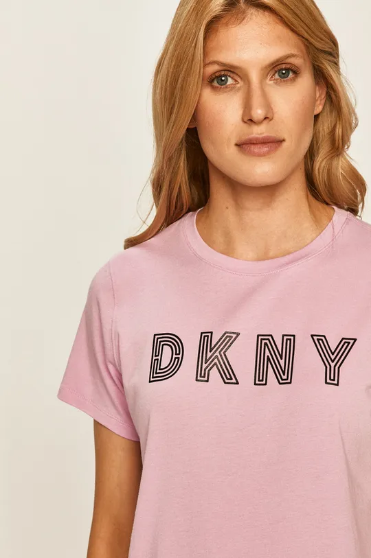 fioletowy Dkny - T-shirt DP0T7440