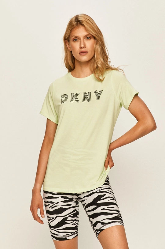 zielony Dkny - T-shirt DP0T7440 Damski