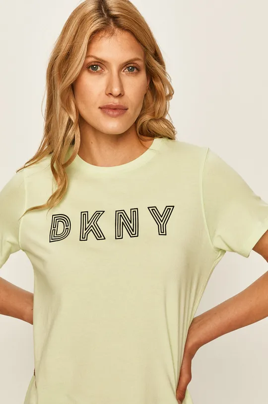 zielony Dkny - T-shirt DP0T7440