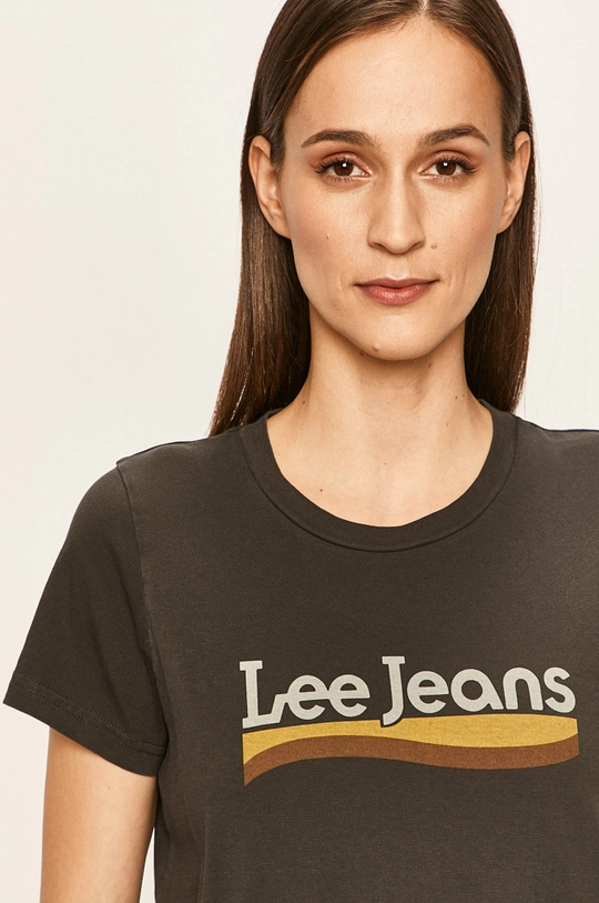 fekete Lee - T-shirt