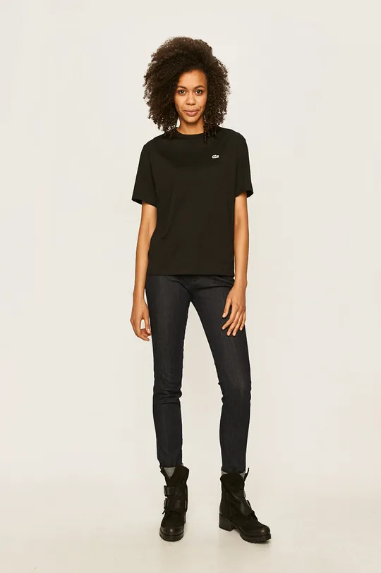 Lacoste cotton t-shirt black