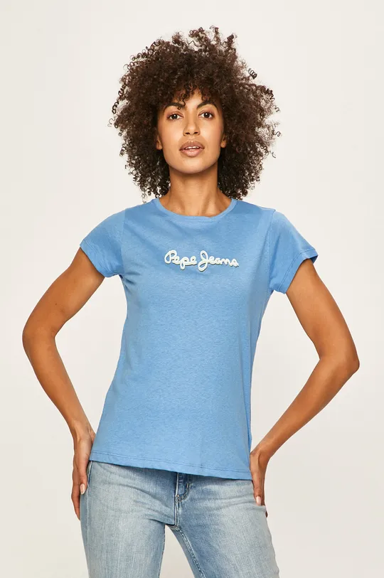 niebieski Pepe Jeans - T-shirt Daisy