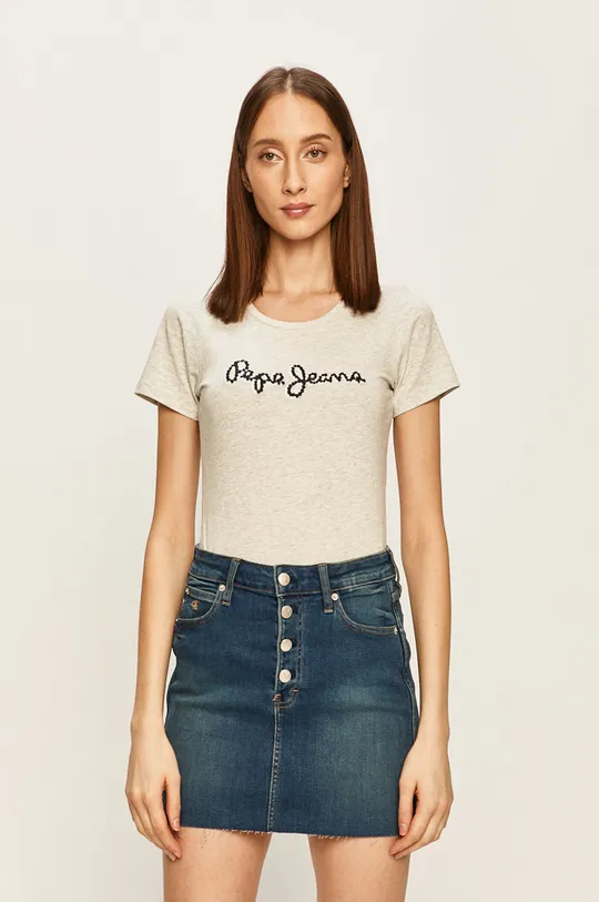 szürke Pepe Jeans - T-shirt Bambie
