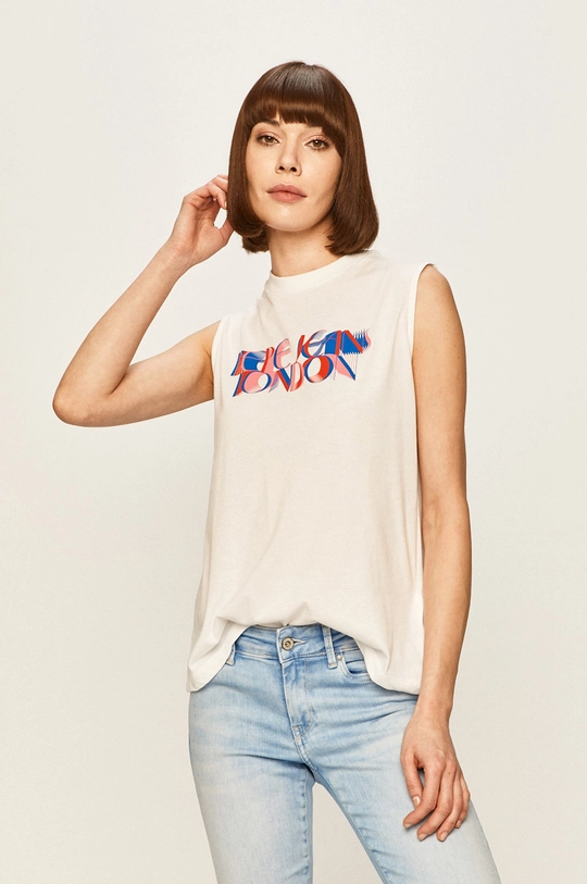 biela Pepe Jeans - Top Agnes Dámsky