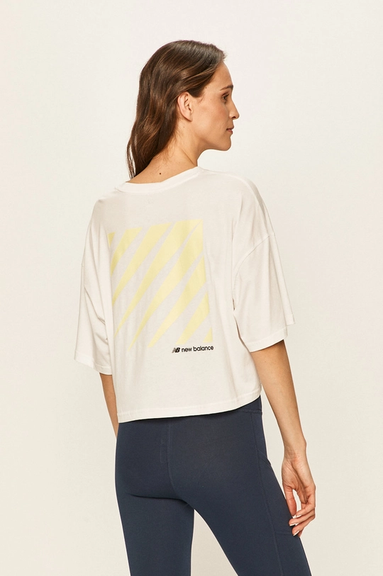 New Balance - T-shirt WT01525WT 60 % Bawełna, 40 % Modal