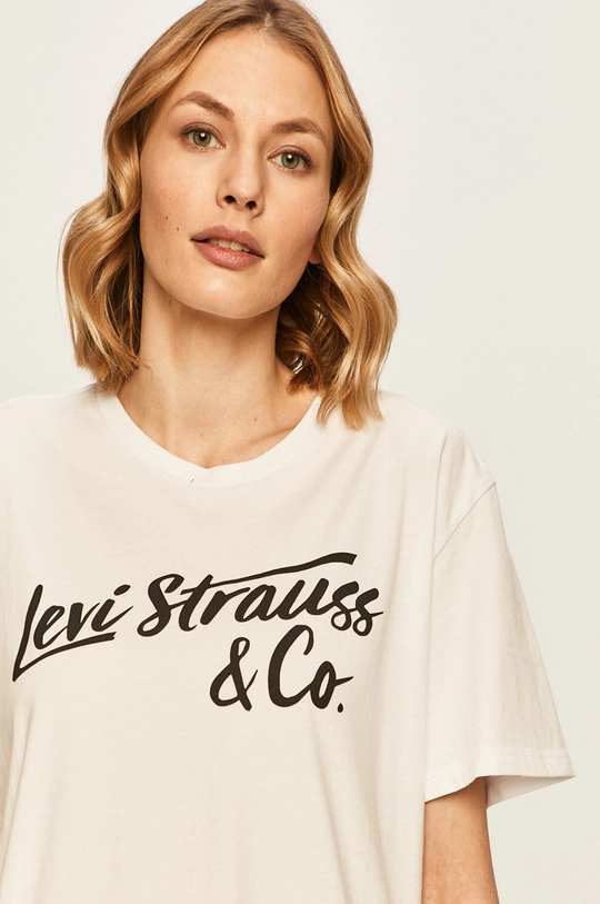 biały Levi's t-shirt