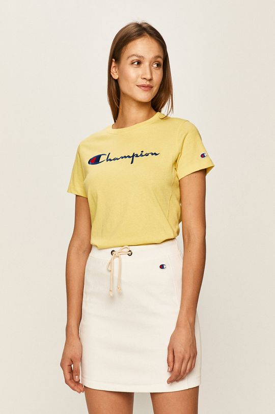mustársárga Champion - T-shirt Női