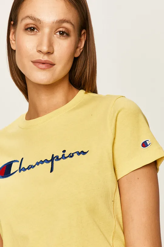 żółty Champion - T-shirt 110992.