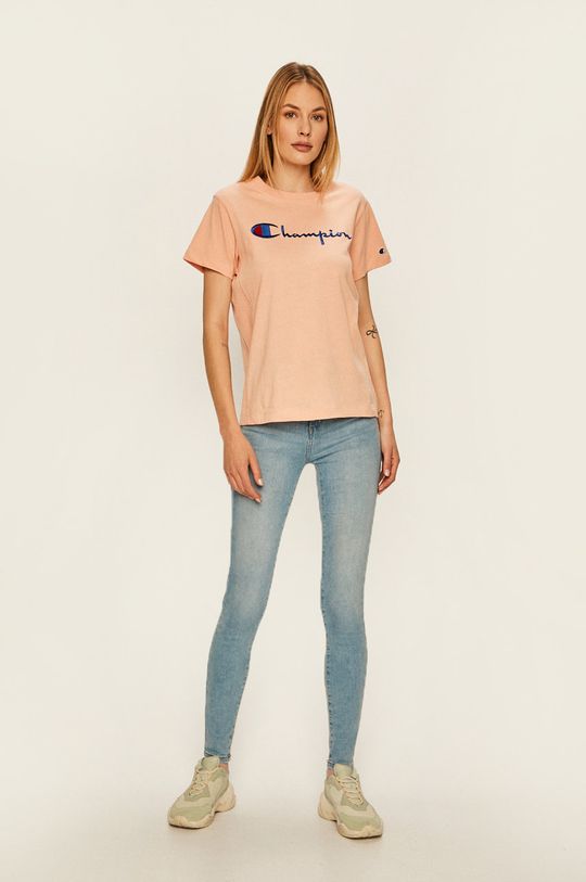 rózsaszín Champion - T-shirt Női
