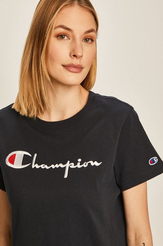 sötétkék Champion - T-shirt