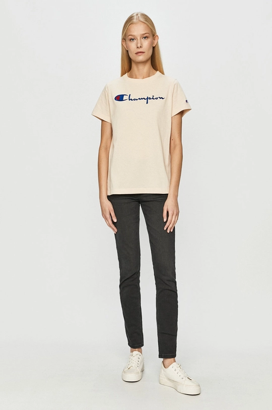 Champion t-shirt beige