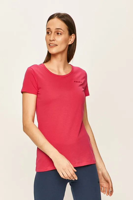 rózsaszín Diadora - T-shirt