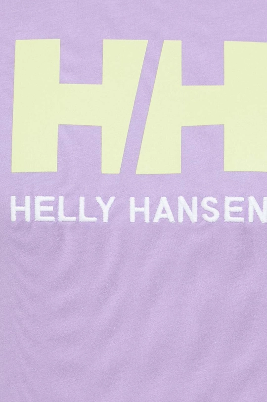 Βαμβακερό μπλουζάκι Helly Hansen Γυναικεία