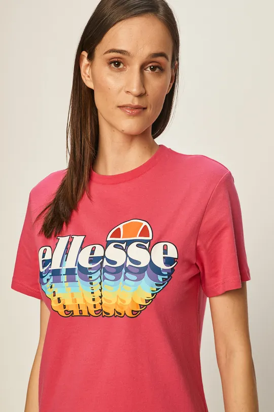 fioletowy Ellesse - T-shirt Damski