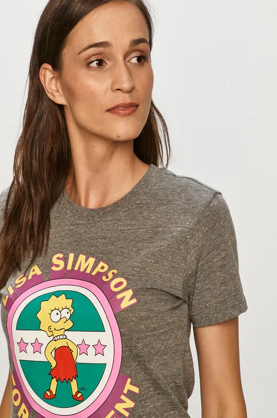 sivá Vans - Tričko x The Simpsons
