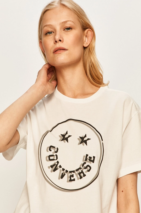 Converse - T-shirt biały