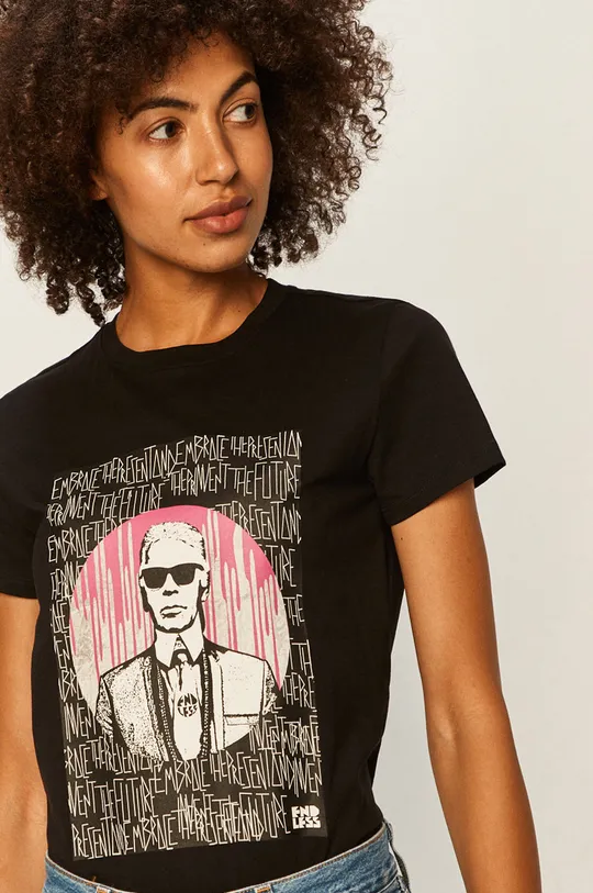 fekete Karl Lagerfeld - T-shirt