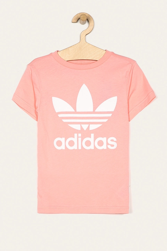 ružová adidas Originals - Detské tričko 128-164 cm FM5661 Dievčenský