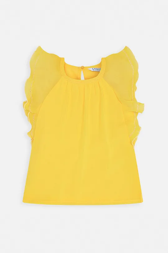 Mayoral - Дитяча футболка 92-134 cm жовтий