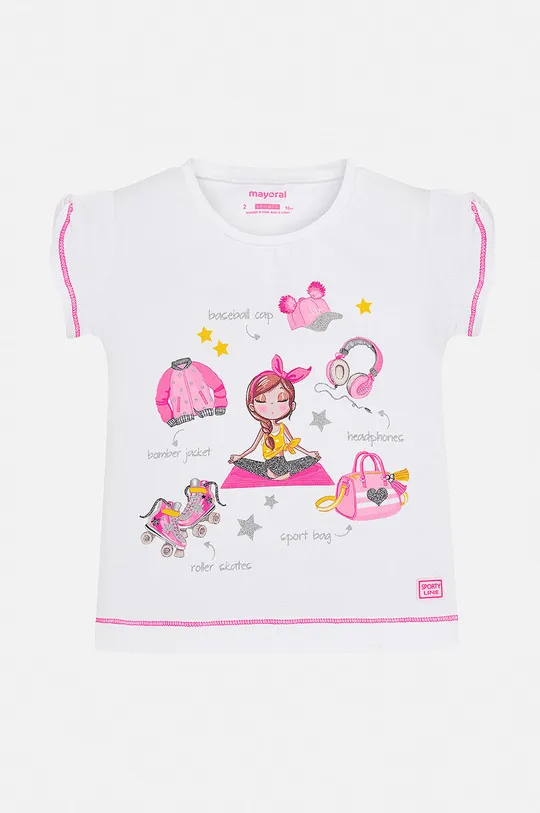 Mayoral - Детская футболка 92-134 см. розовый