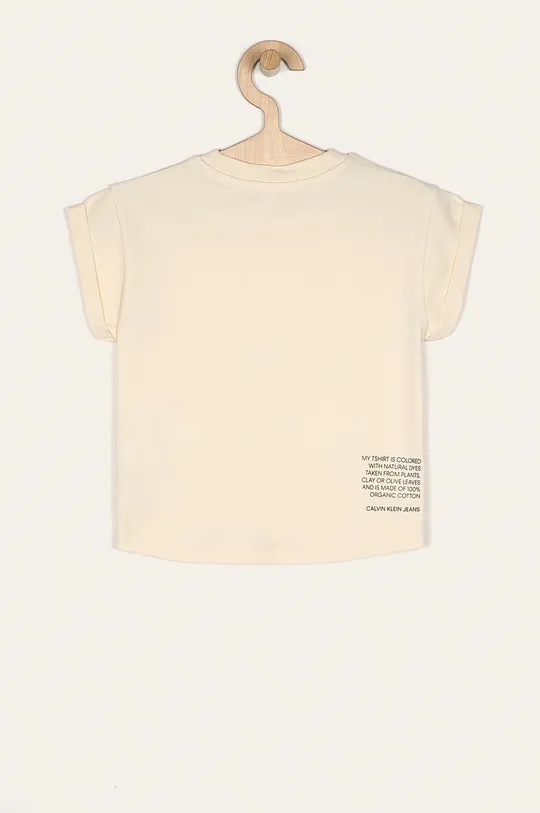 Calvin Klein Jeans - Detské tričko 104-176 cm béžová