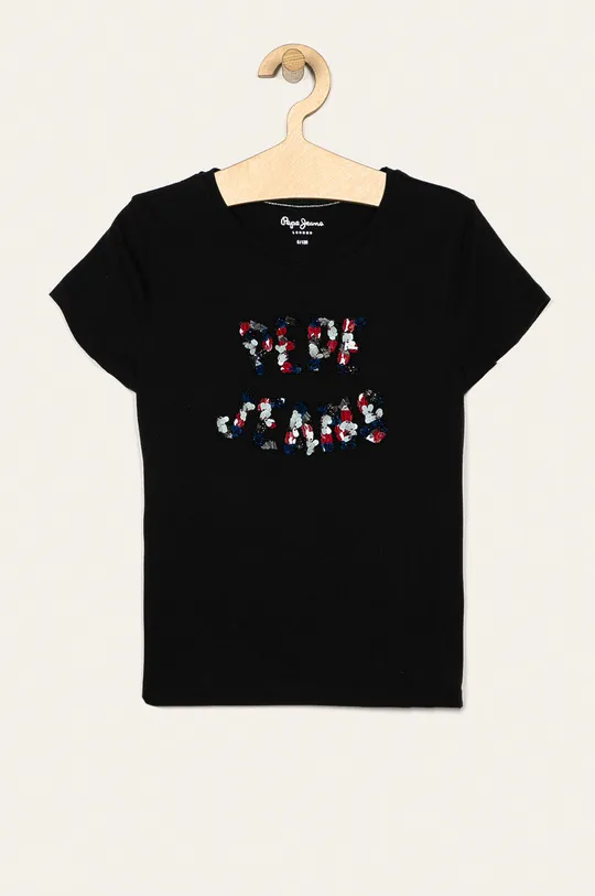 čierna Pepe Jeans - Detské tričko Cosmic 128-180 cm Dievčenský
