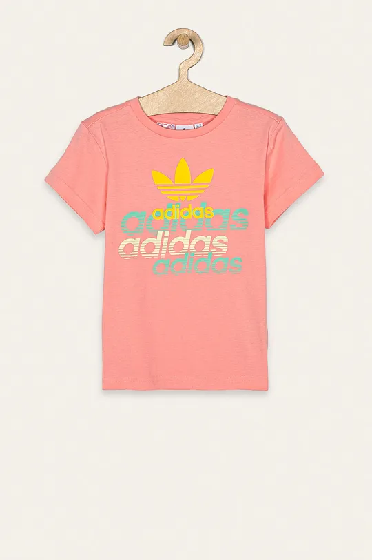 ružová adidas Originals - Detské tričko 128-176 cm FM5564 Dievčenský
