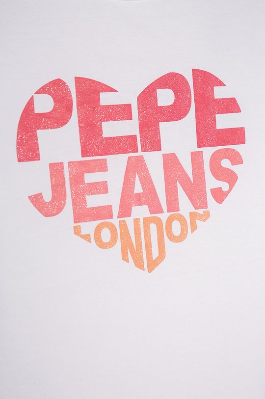 Pepe Jeans - Tricou copii Bendela128-178/180 cm 95% Bumbac, 5% Elastan
