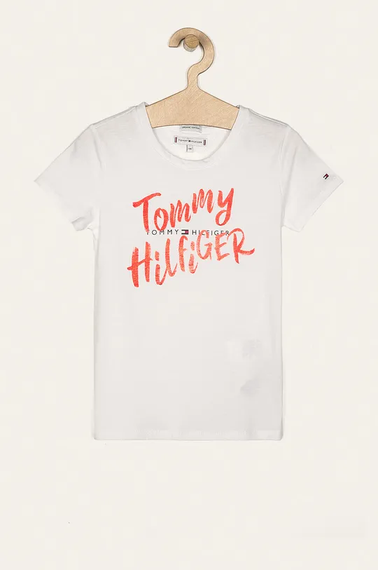 белый Tommy Hilfiger - Детская футболка 98-176 cm Для девочек