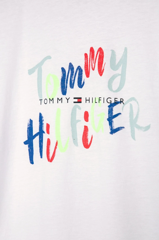 Tommy Hilfiger - Tricou copii 110-176 cm KG0KG05033 alb SS20