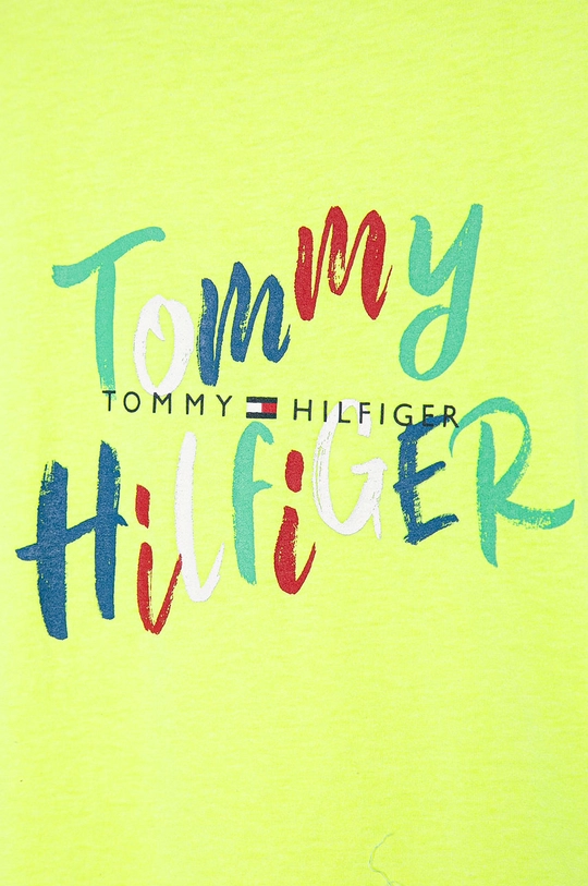 Fete Tommy Hilfiger - Tricou copii 110-176 cm KG0KG05033 verde