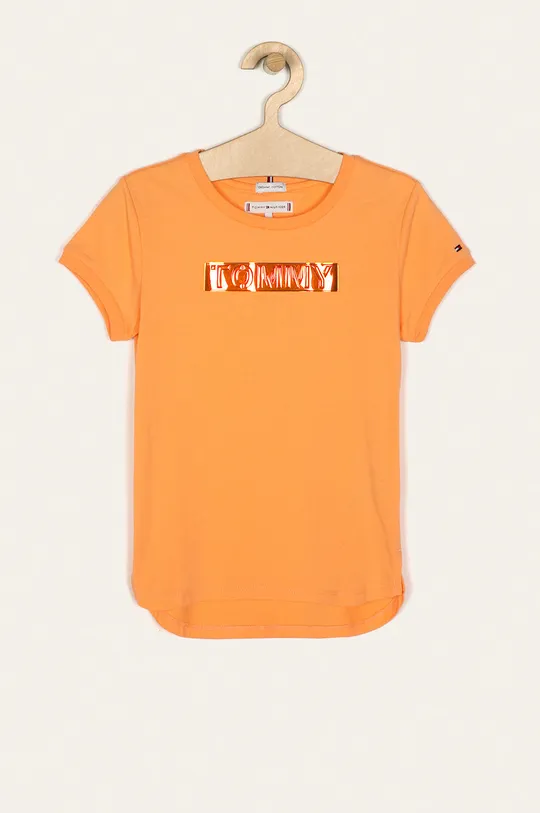 oranžová Tommy Hilfiger - Detské tričko 128-176 cm Dievčenský
