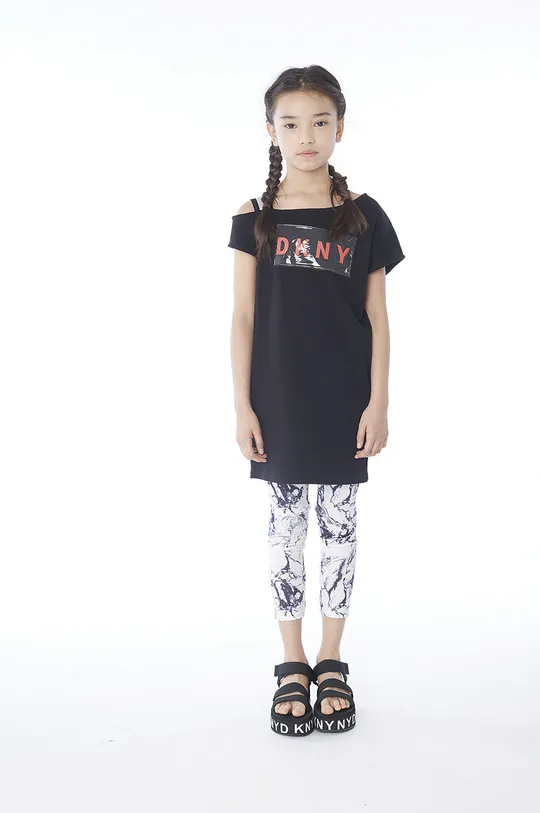 чорний Dkny - Дитяча футболка 110-146 cm Для дівчаток
