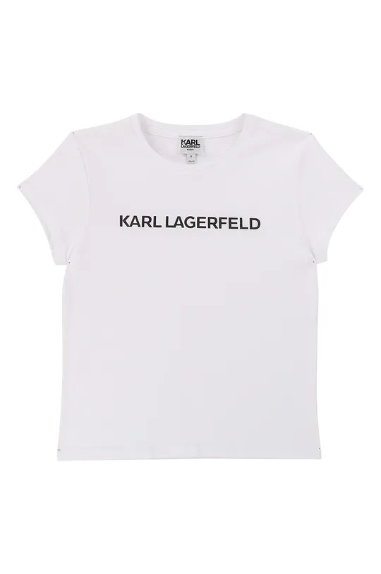 fehér Karl Lagerfeld - Gyerek póló 114-150 cm Lány