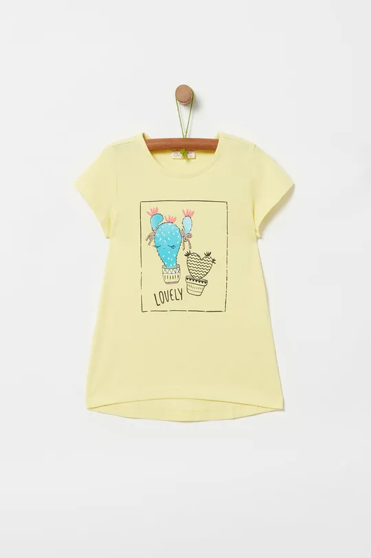 žltá OVS - Detské tričko 104-140 cm Dievčenský