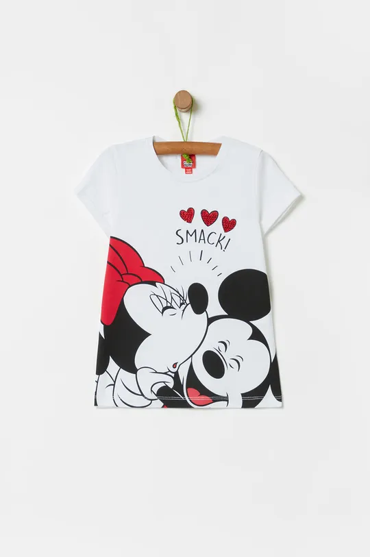 biela OVS - Detské tričko x Disney 104-140 cm Dievčenský