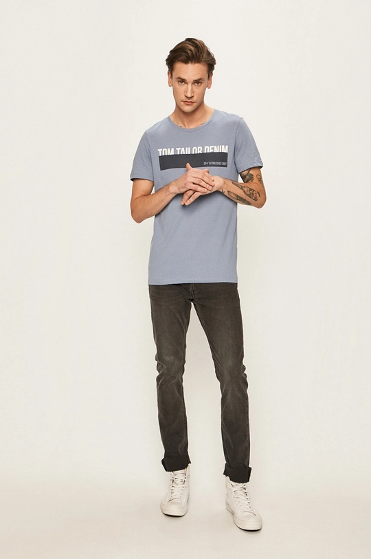 Tom Tailor Denim - T-shirt niebieski