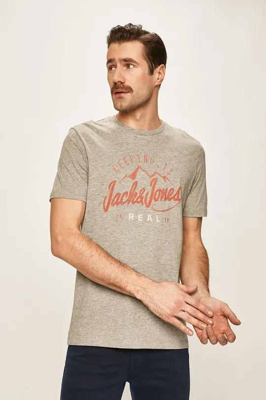 szürke Jack & Jones - T-shirt Férfi