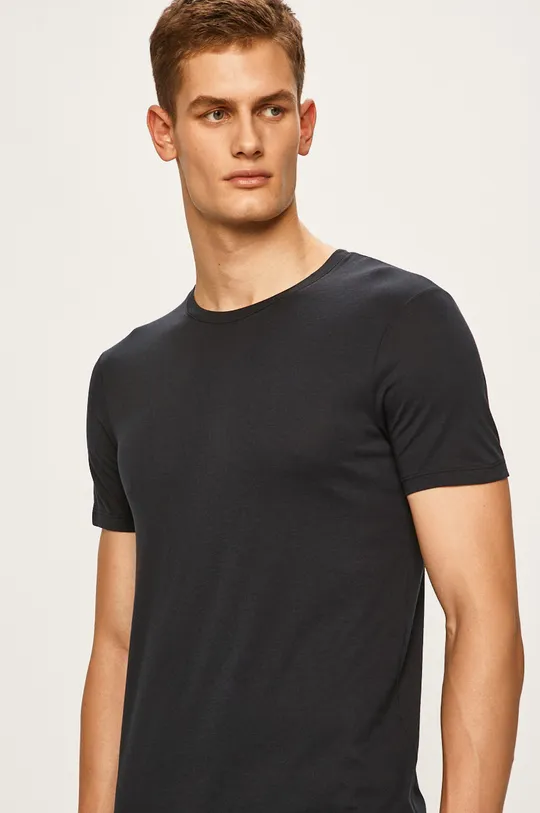 mornarsko modra Armani Exchange t-shirt Moški