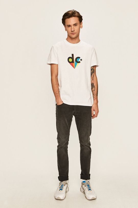 Dc - Pánske tričko biela