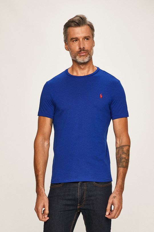modrá Polo Ralph Lauren - Pánske tričko Pánsky