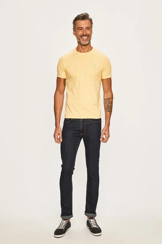 Polo Ralph Lauren - Pánske tričko žltá